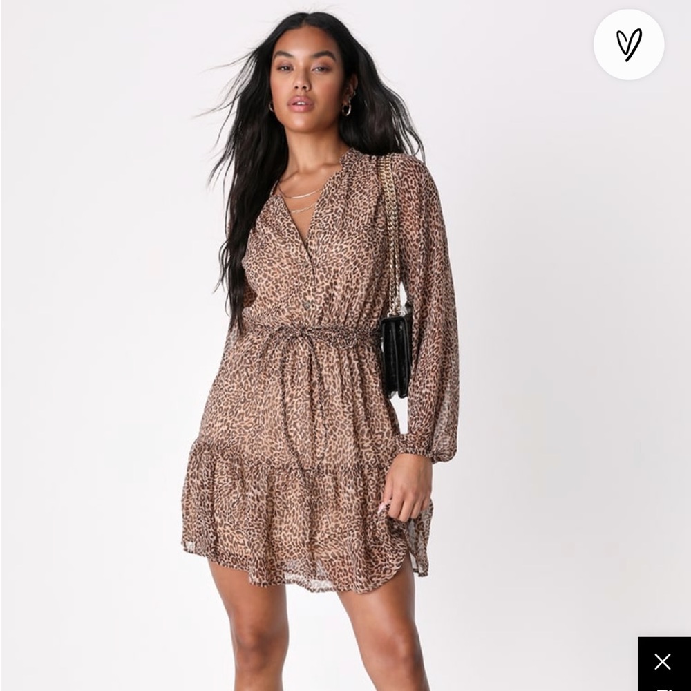 NWT animal print shirt dress with liner. Super cute just shorter than I wanted.